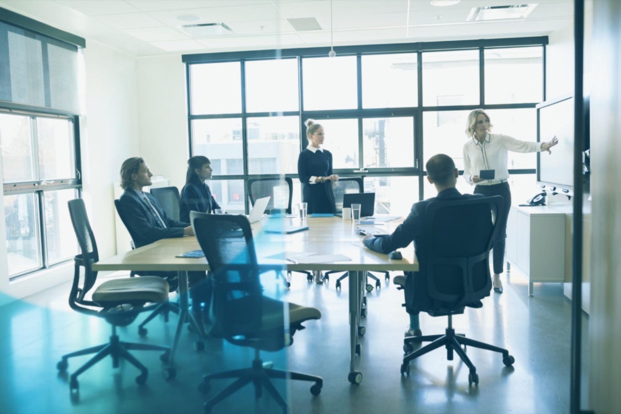 Entrepreneurial workspace showing financial planning and business strategy development